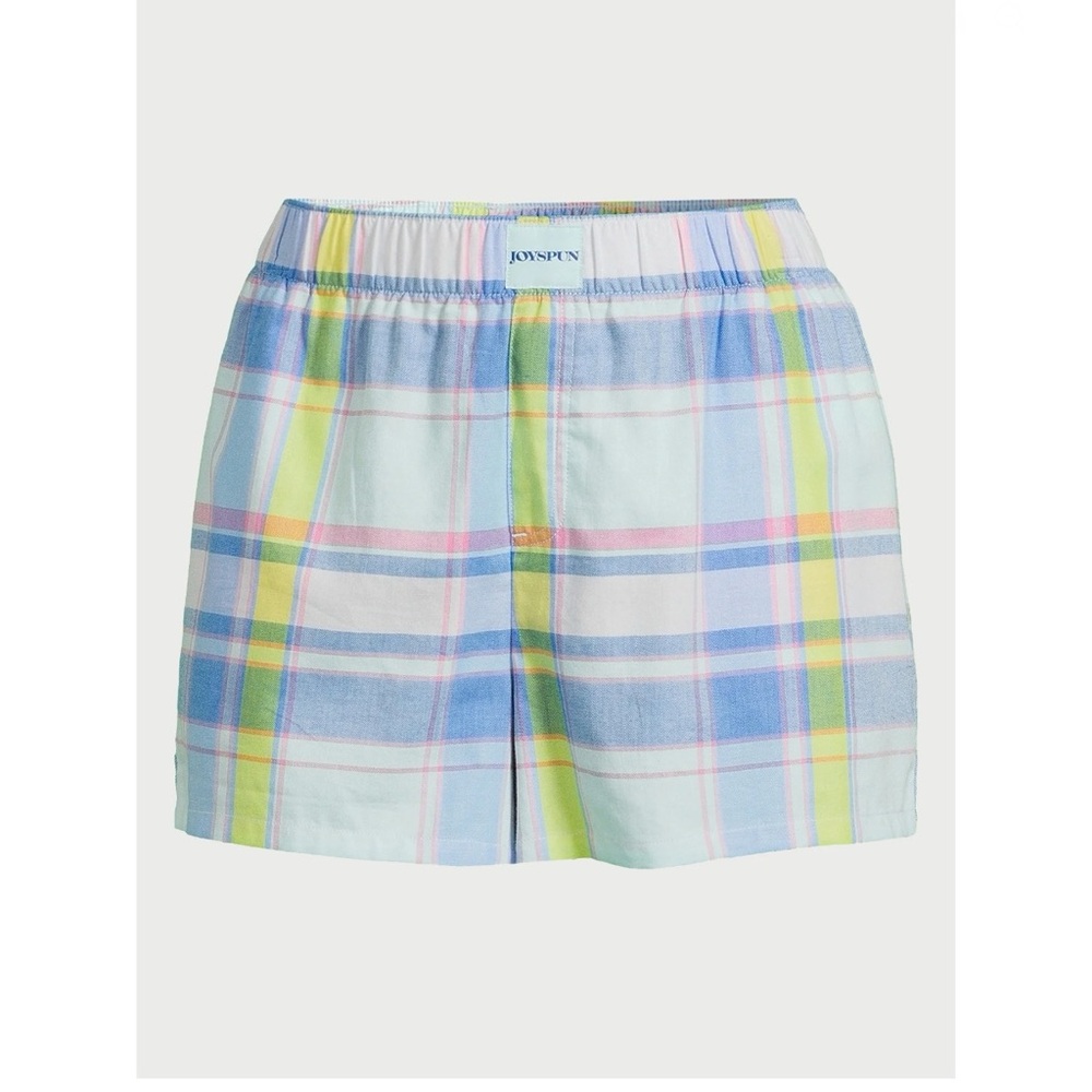Women's Woven Pajama Boxer Shorts,